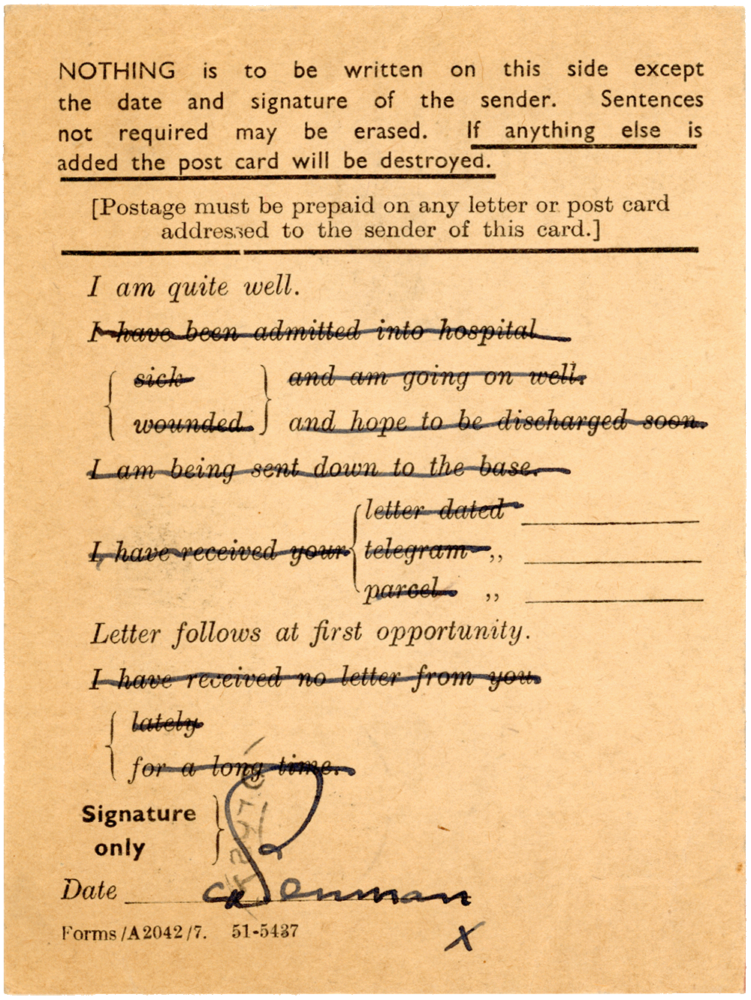 Letter from Cyril “Kenneth” Penman to Teresina “Terry” Penman dated May 14th, 1940. (pg. 2)