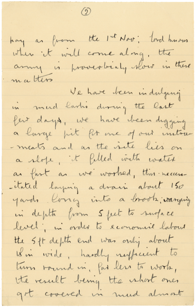 Letter from Cyril “Kenneth” Penman to Teresina “Terry” Penman dated March 13th, 1941. (pg. 2)